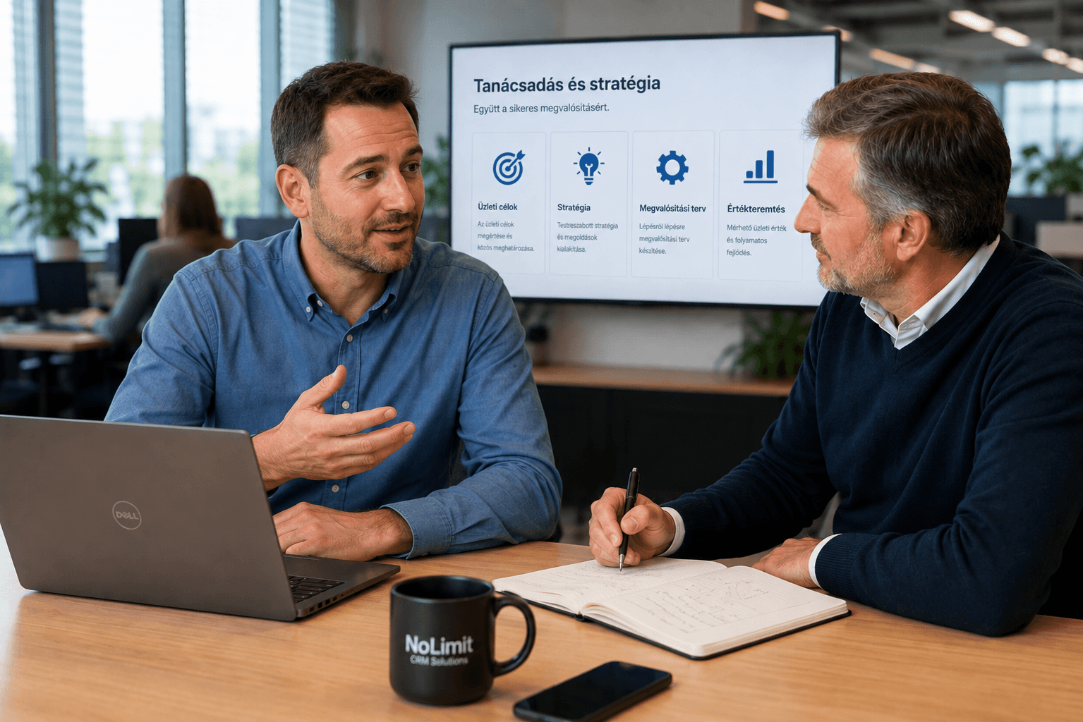 Nolimit CRM - Tanácsadás szakértőktől
