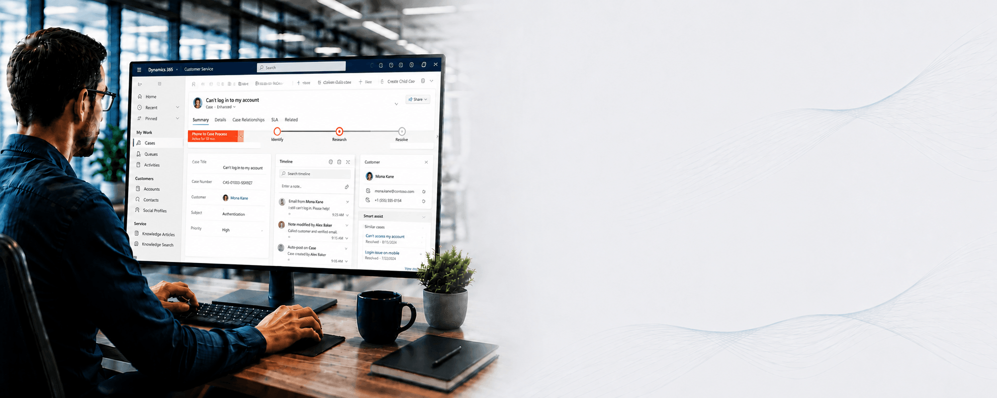 Microsoft Dynamics 365 Customer Service - Nolimit CRM
